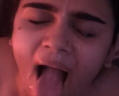bg8shub6yira Beautiful Sexy Wife Blowjob And Taking Cum On Face 5Clip